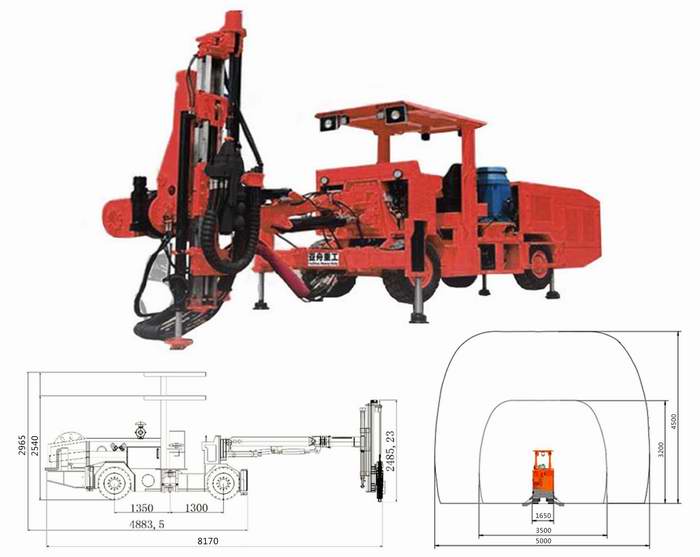 YZ-76全液壓采礦臺(tái)車(chē)